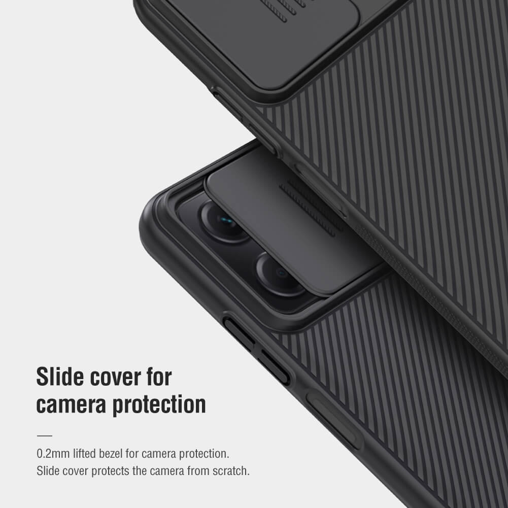 Чехол-крышка NILLKIN для Xiaomi Redmi Note 12 5G (China, Global), Xiaomi Poco X5 (серия CamShield case)